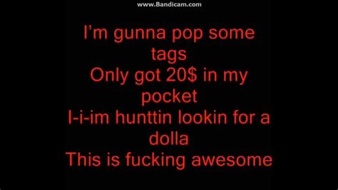 20 dollars song lyrics